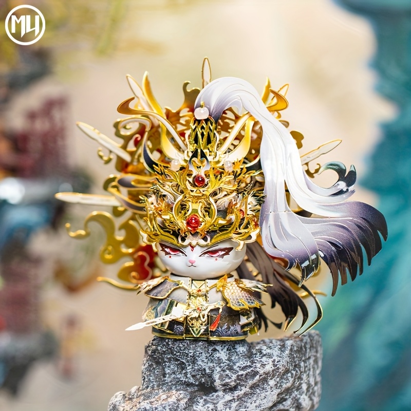 MU Dijun Cat Park Series Handmade DIY Metal Assembly Model
